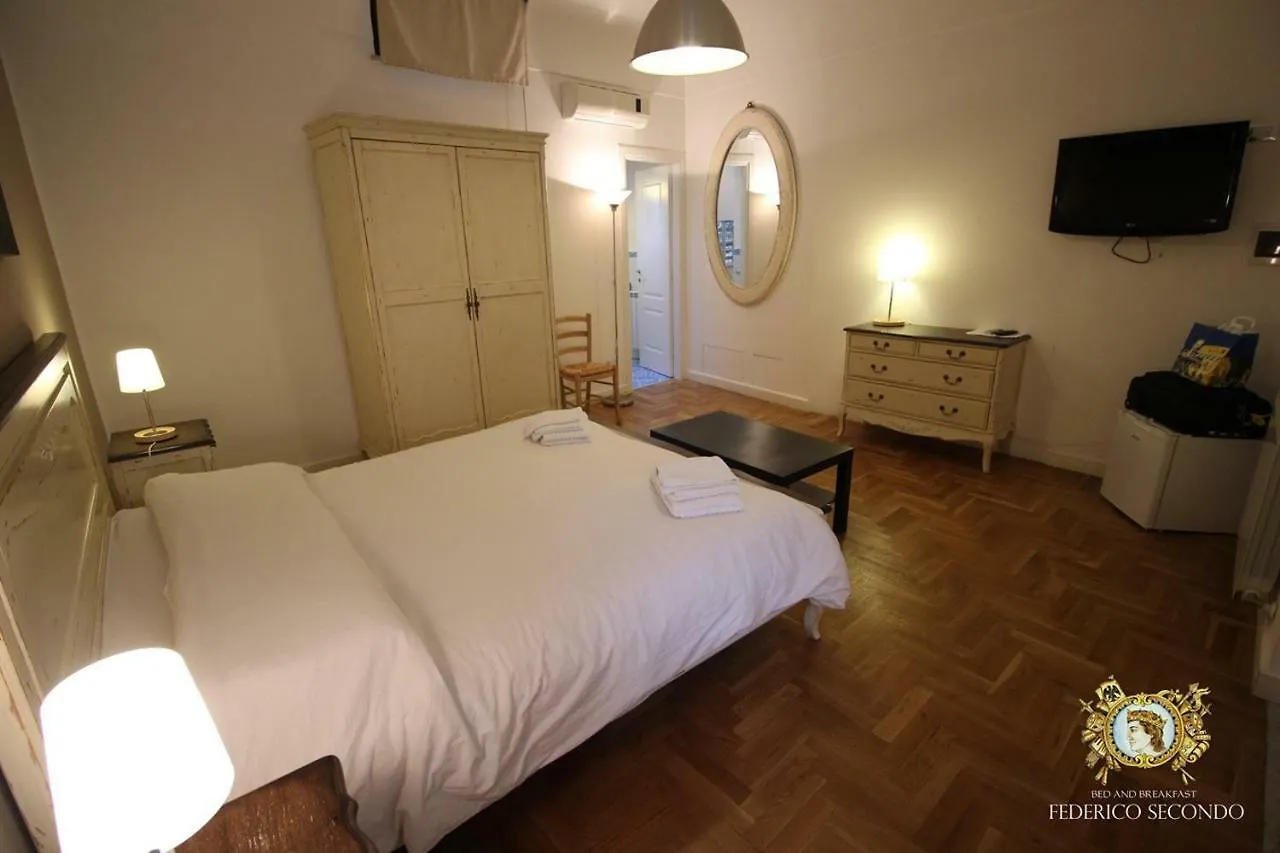 לינה וארוחת בוקר פלרמו Federico Secondo B&B